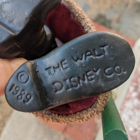 Vintage Fabric Mache 8” Disney Mickey Mouse Santa - Picture 8 of 13